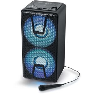 MUSE M-1820 DJ Enceinte Bluetooth Party Box - 150W - Lecteur CD - Compatible CD, CD-R/RW, MP3