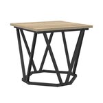vidaXL Ensemble de tables d'appoint 2 Pièces Chêne sonoma 50 x 50 x 40 cm