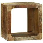 vidaXL Unites TV 2 Pièces Marron 36 x 30 x 36 cm Bois de mangue massif