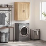 vidaXL Armoire murale chêne sonoma 69 5x34x90 cm bois d'ingénierie