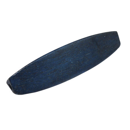 Perle bois Bayong Bleu jeans Olive 1 x 4 cm