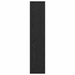 vidaXL Bibliothèque Chêne noir 137.5 x 29 x 137.5 cm Bois d'ingénierie
