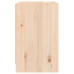 vidaXL Table de chevet 40x31x50 cm bois de pin massif