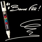 Marqueur Posca Ivoire PC5M Pointe conique moyenne