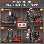 Mould King 13106S - Chariot élévateur à fourche télécommandé