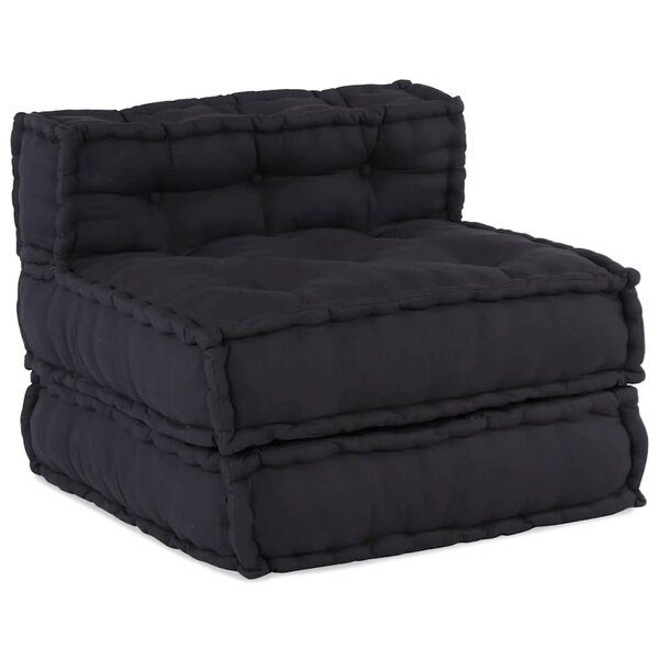 vidaXL Canapé modulaire anthracite 70x70x54 tissu