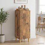 vidaXL Buffet Bois ancien 33 x 34 5 x 90 cm Bois d'ingénierie