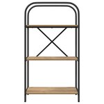 vidaXL Étagère Chêne artisanal 60 x 30 x 109 cm Bois d'ingénierie