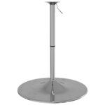 vidaXL Base de table de bar 45x90 cm acier chromé