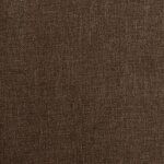 vidaXL Fauteuil Marron foncé Tissu