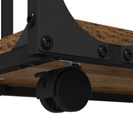 vidaXL Table d'appoint Bois ancien 50 x 35 x 55 5 cm Bois d'ingénierie