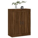 vidaXL Armoire murale chêne marron 69 5x34x90 cm bois d'ingénierie