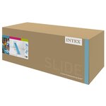 INTEX Glissière autonome INTEX Bleu clair 2 44 m PP et Acier