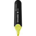 Surligneur Rechargeable Job Pointe Biseau 1-5 mm Jaune x 10 SCHNEIDER