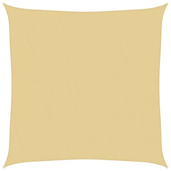 vidaXL Voile d'ombrage sable 3x3 m 100   polyester oxford