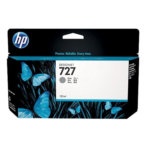 Cartouche jet d'encre n°727 grande capacité (130ml) gris hp