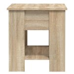 vidaXL Table basse chêne sonoma 101x49x52 cm bois d'ingénierie