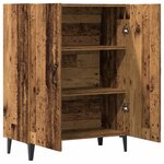 vidaXL Buffet vieux bois 70x34x90 cm bois d'ingénierie