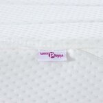 vidaXL Matelas Blanc 80 x 160 cm Mousse
