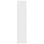 vidaXL Cabinet de Salle de Bain Mural Blanc brillant