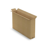 Caisse carton brune simple cannelure raja 75x55x15 cm (lot de 20)