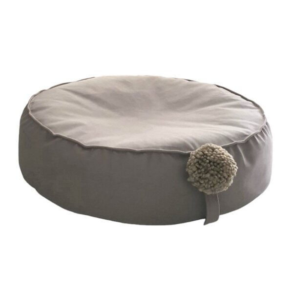 Petit pouf enfant beige