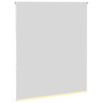vidaXL Store enrouleur occultant jaune largeur du tissu 121 6 cm