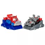 Hasbro G03385L10 - Ensemble de figurines Transformers One Optimus Prime vs Megatron