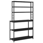 vidaXL Étagère de cuisine Chêne noir 100 x 40 x 168 cm