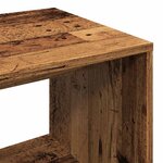 vidaXL Garde-robe vieux bois 80x40x110 cm bois d'ingénierie