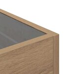 vidaXL Armoire de rangement chêne artisanal 40 x 40 x 30 cm