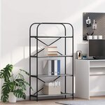 vidaXL Étagère Sonoma gris 80 x 30 x 146 cm Bois d'ingénierie