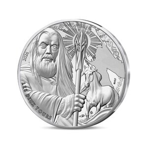 Le Seigneur des Anneaux Monnaie de 10€ Argent Gandalf le Blanc