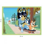 Puzzle 45 p - apres-midi en famille /  bluey