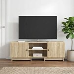 vidaXL Meuble TV Chêne Sonoma 150 x 31 x 50 cm Bois d’ingénierie