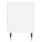 vidaXL Meuble TV blanc 150x30x44 5 cm bois d'ingénierie