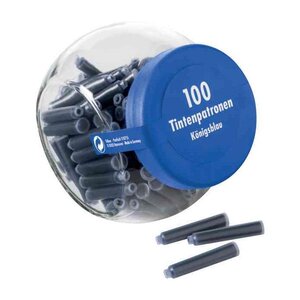 Cartouche d'encre bonbonnière de 100 bleu roi pelikan