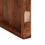 vidaXL Table d'appoint 60 x 35 x 45 cm bois de récupération massif