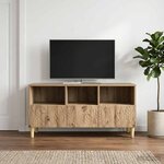 vidaXL Meuble TV 102 x 34 5 x 50 cm Chêne artisanal Bois d'ingénierie