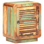 vidaXL Table de chevet 40x30x50 cm Bois de récupération massif