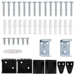 vidaXL Store Vénitien Réglable Noir 213 x 160 cm PVC