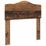 vidaXL Tête de lit Bois Ancien 75 cm Bois d'ingénierie