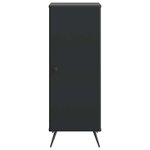 vidaXL Buffet Noir 33 x 34 5 x 90 cm Bois d'ingénierie