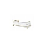 Ensemble Economique Light large 2 pièces  lit de bébé évolutif commode à langer large
