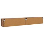 vidaXL Meubles TV muraux Panama 2 Pièces Bois ancien 100 x 30 x 30 cm
