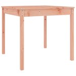 vidaXL Table de jardin 82 5x82 5x76 cm bois massif de douglas