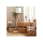 Pack and Move - Lot 20 cartons déménagement automatique - 60 x 50 x 40 cm - Poignées renforcées