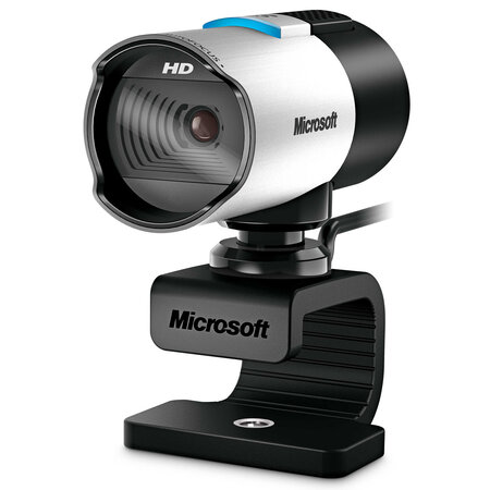 Microsoft lifecam studio webcam 1920 x 1080 pixels usb 2.0 noir  argent