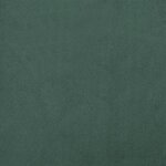 vidaXL Chaise cabriolet de massage vert foncé velours