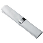 Pince-serviette - lot de 10 - olympia - inox 49x27mm